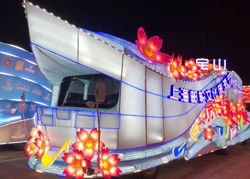 上海游輪文化節花車