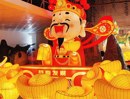 財(cái)神花燈現(xiàn)貨燈組